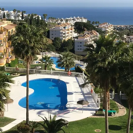 Apartment Havsutsikt & Pool Sea View 2Br Apt For 6 Guests Near Marbella And Fuengirola *