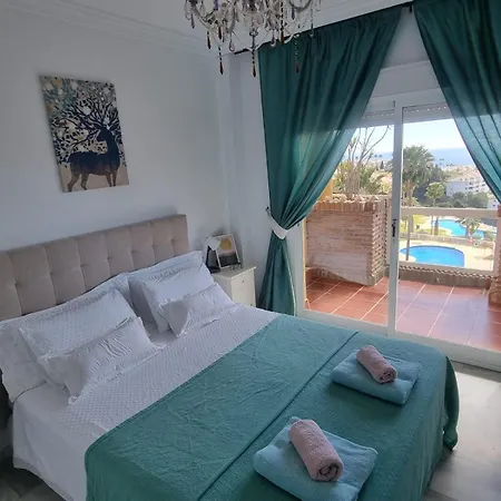 Havsutsikt & Pool Sea View 2Br Apt For 6 Guests Near Marbella And Fuengirola *