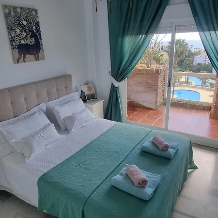 Apartment Havsutsikt & Pool Sea View 2Br Apt For 6 Guests Near Marbella And Fuengirola *