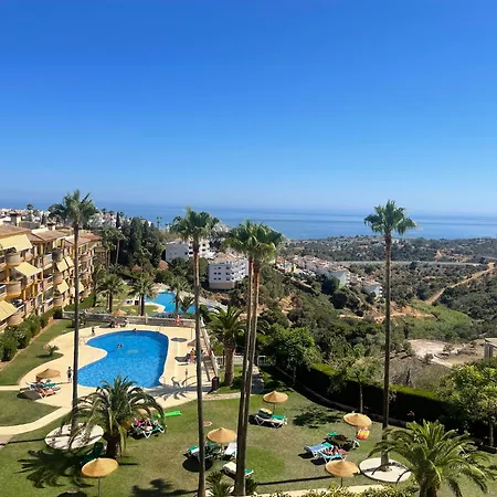 Havsutsikt & Pool Sea View 2Br Apt For 6 Guests Near Marbella And Fuengirola
