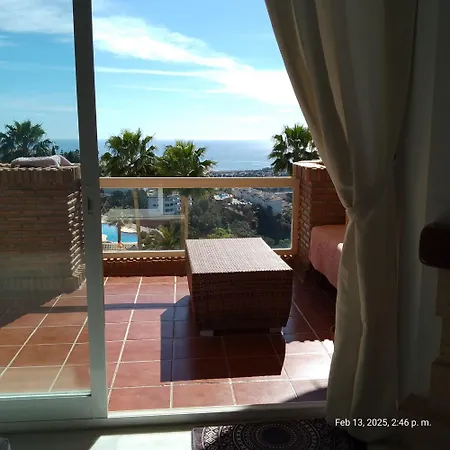 Havsutsikt & Pool Sea View 2Br Apt For 6 Guests Near Marbella And Fuengirola Apartment