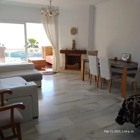 Havsutsikt & Pool Sea View 2Br Apt For 6 Guests Near Marbella And Fuengirola Apartment *