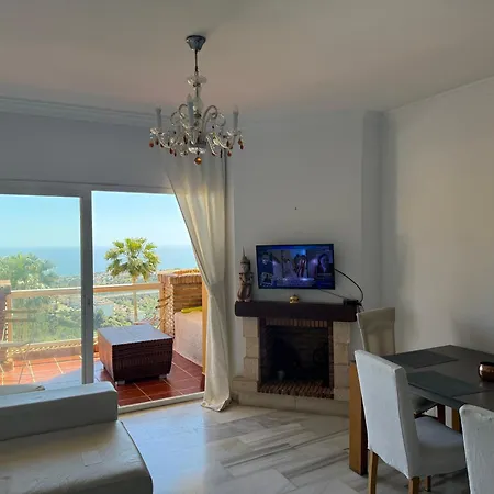 Havsutsikt & Pool Sea View 2Br Apt For 6 Guests Near Marbella And Fuengirola *