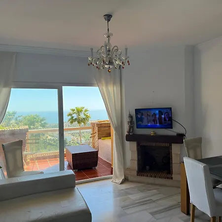 Havsutsikt & Pool Sea View 2Br Apt For 6 Guests Near Marbella And Fuengirola