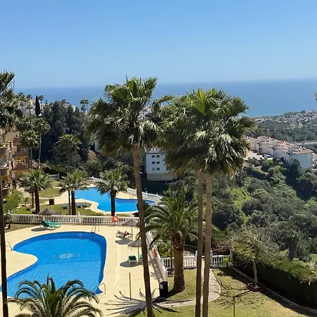 Apartment Havsutsikt & Pool Sea View 2Br Apt For 6 Guests Near Marbella And Fuengirola *